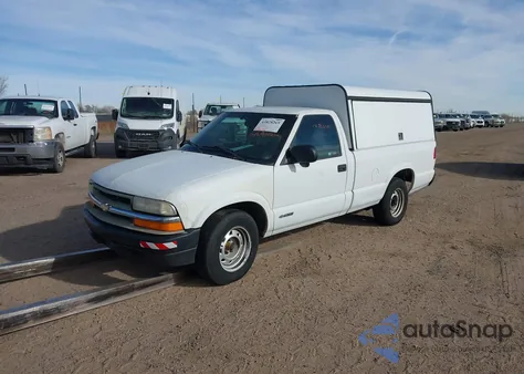 2000 Chevrolet S-10 z USA, uszkodzony, nr VIN 1GCCS14WXYK297791